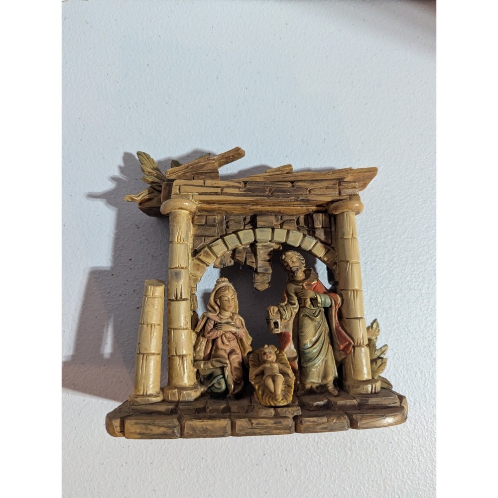 Nativity Set Christmas Manger‎ Scene Made In Italy
